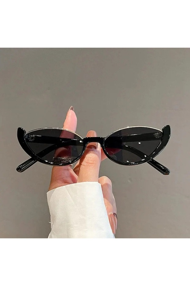 black Half frame cat eye sunglasses fashion style colorful women's sunglasses Uv400