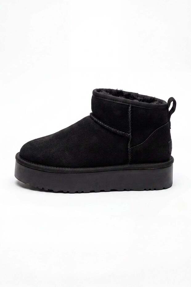 Suede Half Boots