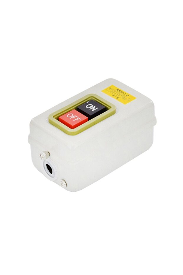صندوق تحكم معدني BS211B BS-211/216/230 مع أزرار، معدات كهربائية ثلاثية الأطوار 250/38