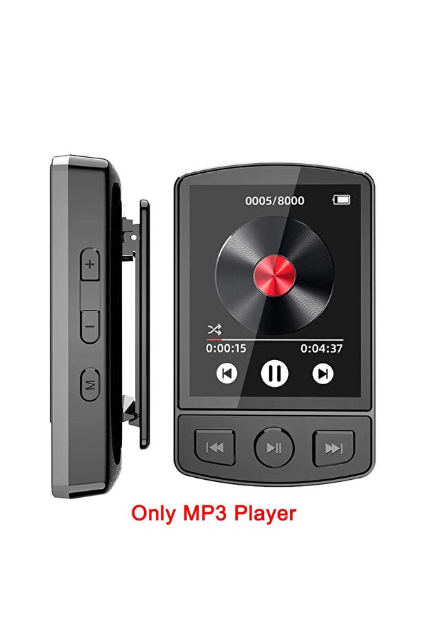 NO Card Portable MP3 Player Sport Clip Walkman HiFi Sound Bluetooth-Compatible 5.0 Student Walkman 1