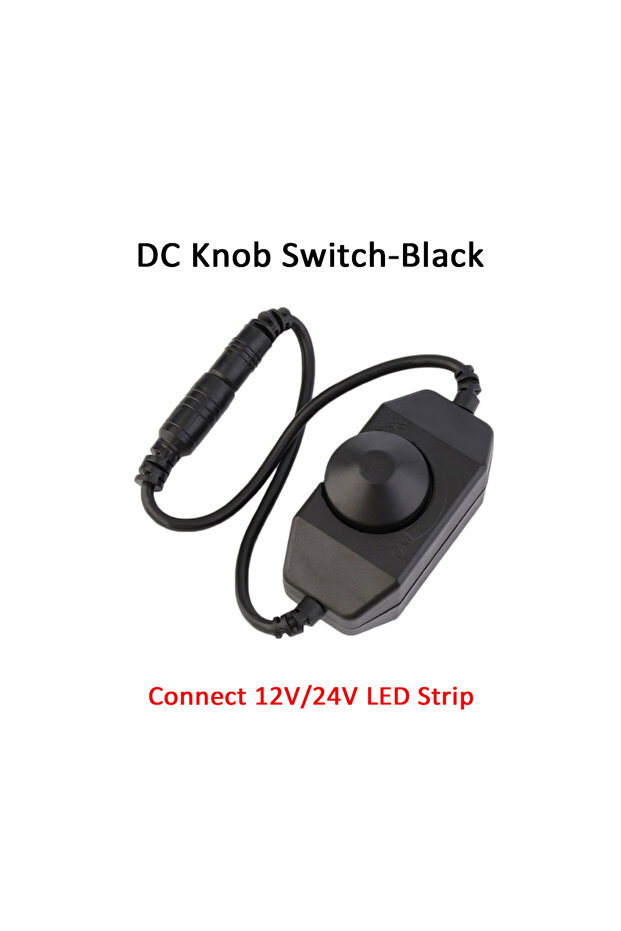 مقبض تيار مستمر أسود، مقبض LED، مفتاح باهت USB، 5 فولت USB، 12 فولت 24 فولت تيار مستمر، مفتاح باهت LED، مفتاح باهت مضمن، تشغيل وإيقاف f