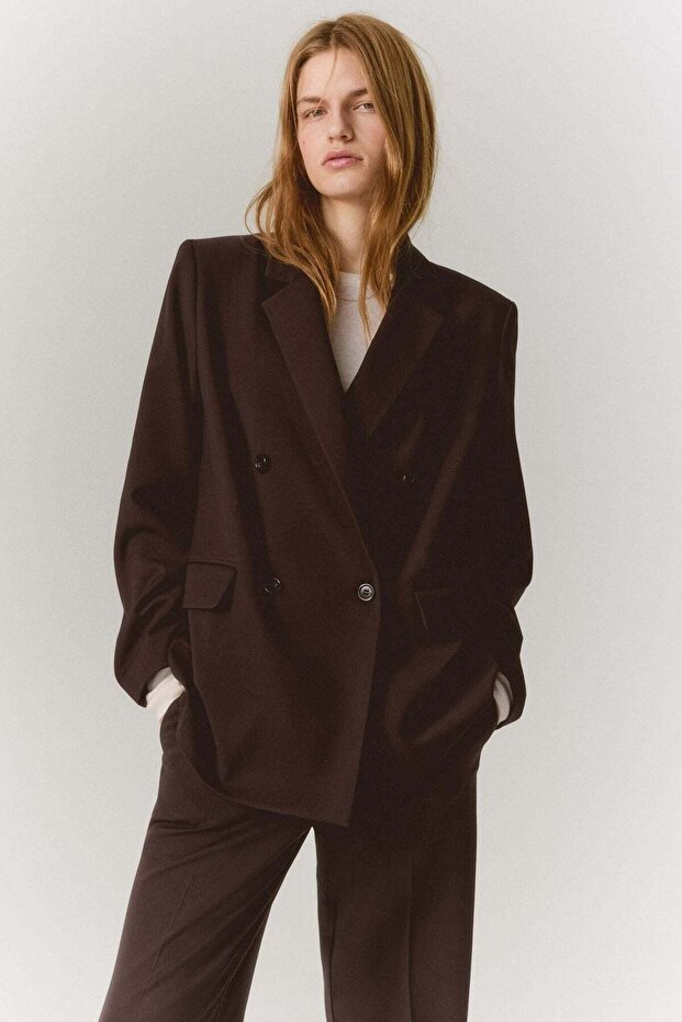 Double-breasted blazer