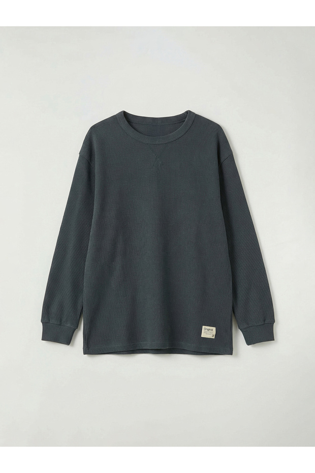 Original Oval Collar Boys' Long Sleeve T-Shirt