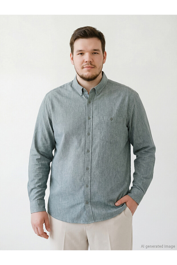 Nevavm Regular Fit Men's Shirt with Difference