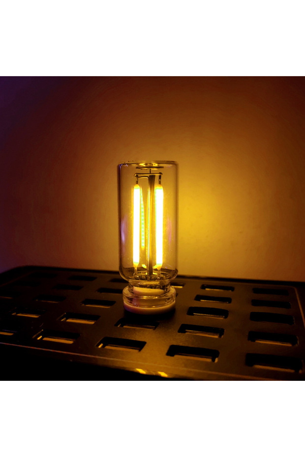 YELLOW Retro Usb Led Filament Night Light Dimming 5v Lamp Decorative Warm Touch Lighting Incandescen