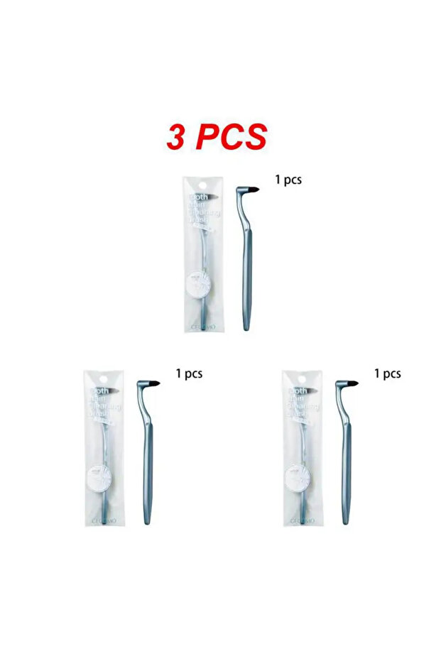 C627-3pcs 1/3/5PCS Teeth Stain Eraser Sponge Remover Tartar/Tea/ Smoke Stains Orthodontic Toothbrush