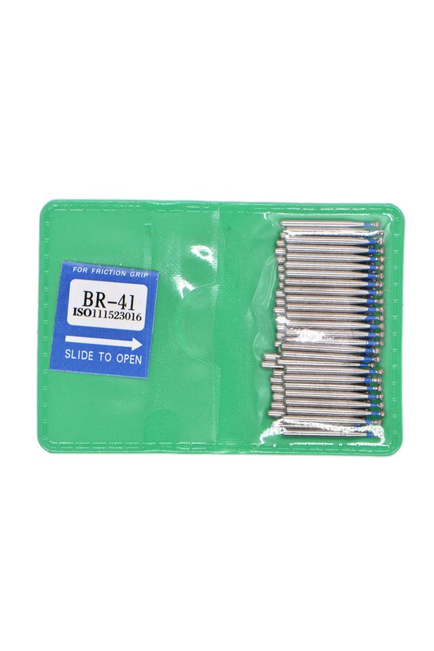 1bag BR-41 50pcs/bag Dental High Speed Burs High Speed Handpiece Turbine Diamond Burs Diamond Polish