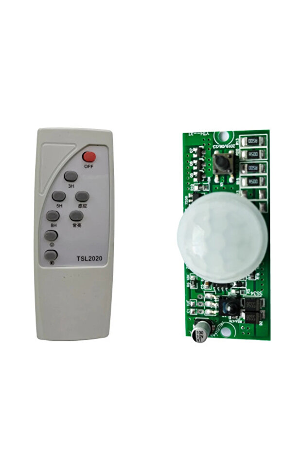 Solar Street Lamp Controller Circuit Board of PIR Human Body Induction Solar Lamp with Remote Contro