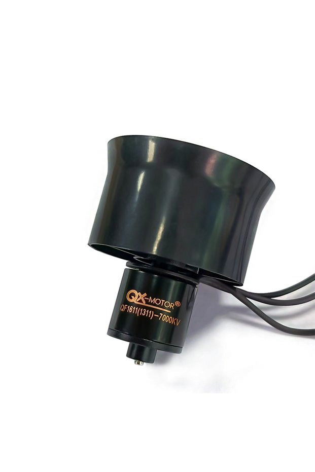 only 7000KV EDF QX-Motor 30mm 6-Blade EDF Ducted Fan QF1611 7000kv-14000kv Brushless Motor with 20A/