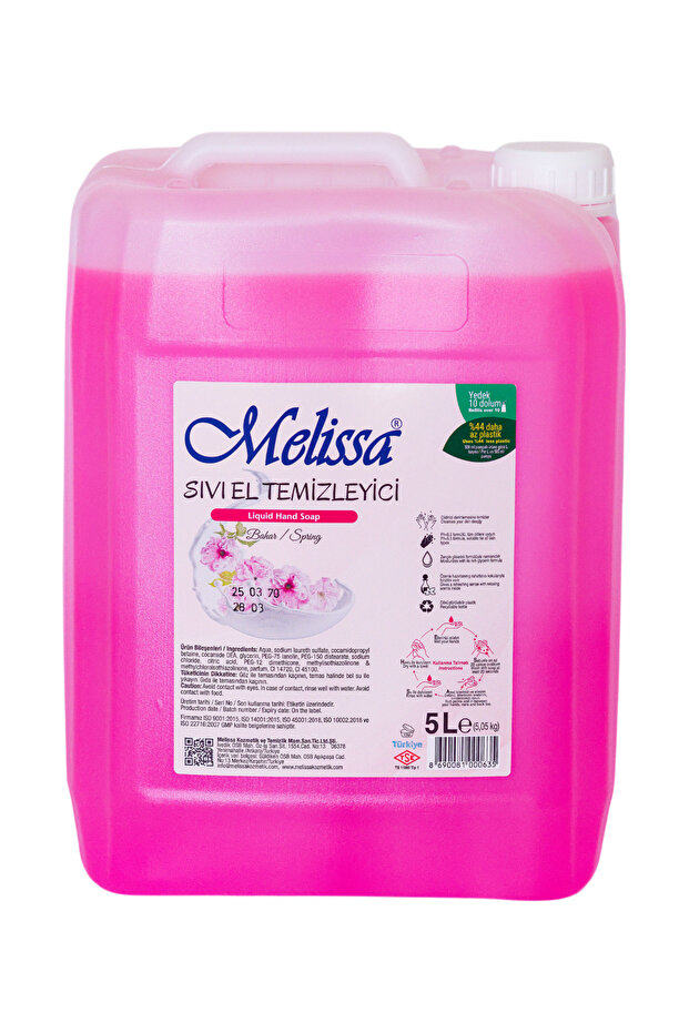 Liquid Soap Spring 5 L * Pack of 4
