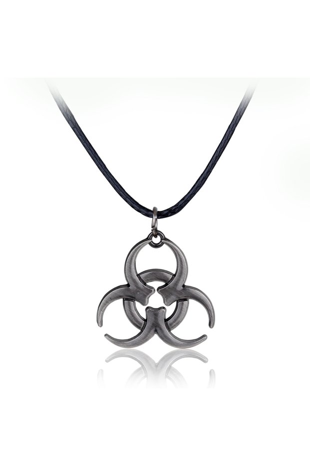 N530 Stainless Steel Residents Evils Pendant Necklace Corporation Symbol Chain Necklace Fans Cosplay
