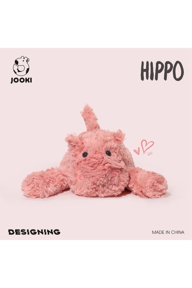 35cm Hippo Pink Hippo Stuffed Plush Toys Cute Hippopotamus Sleep Pillow Companion Home Decor Adorabl