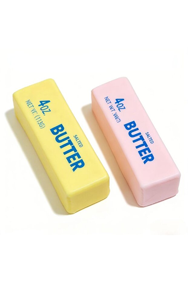 A - 2PC HOT! squishy Butter & Dumpling Stress Relief Toys Soft Squeeze Toys for Kids Adults Anxiety