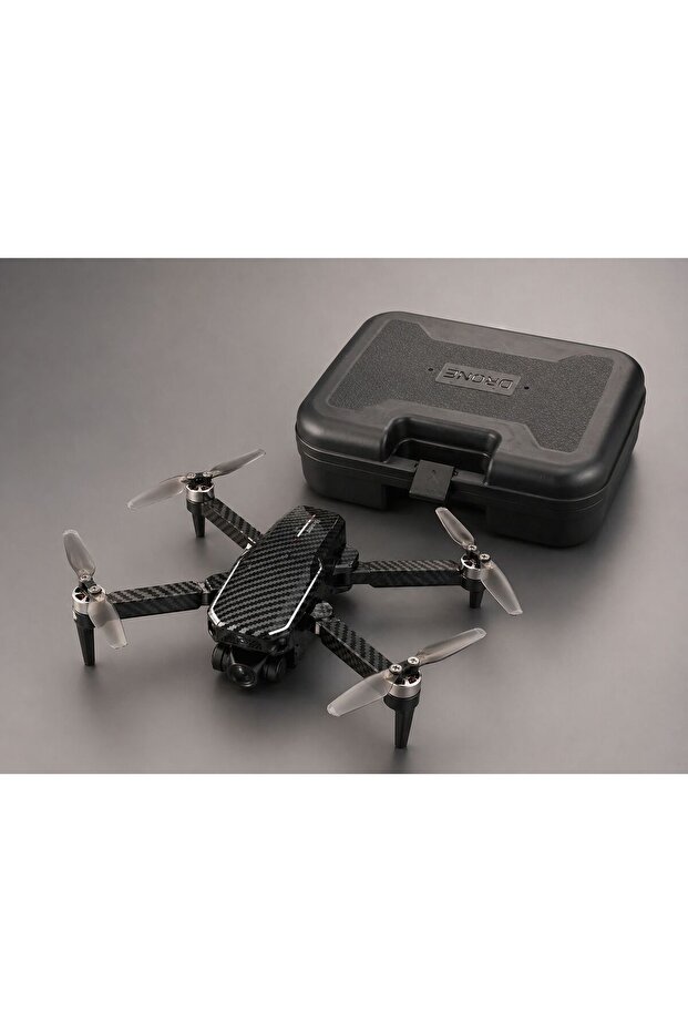 PeacHTec PEACHTECH Aerial Drone Katlanabilir | HD Kamera WiFi FPV | 2.4GHz Kontrol | Tek Tuş Kalkış/İniş | Headless Mode | Taşıma Çantalı Drone