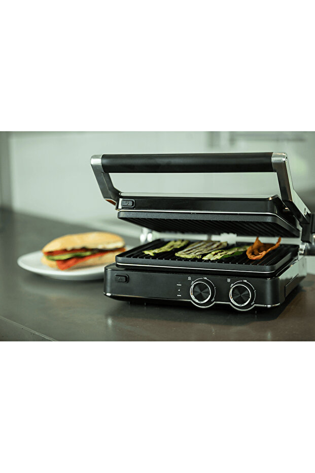 KCG 2026 M Izgara ve Tost Makinesi Inox - 2