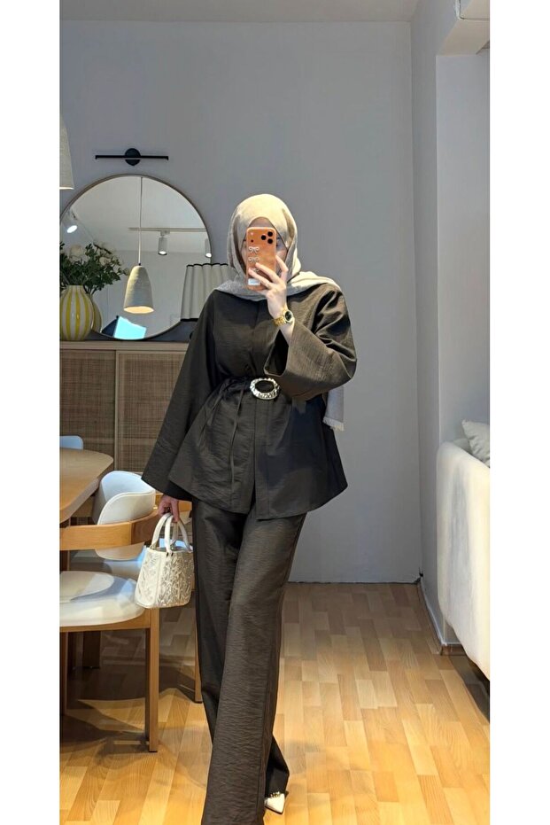 Lesa Kemer Detailled Double Stylish Comfortable Suit