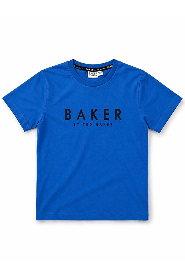 تيشيرت Baker by Ted Baker باللون الأزرق مع شعار كبير