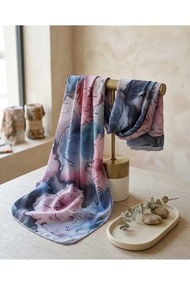 Jawel Şakayık Series Women-Girls Soft Scarf