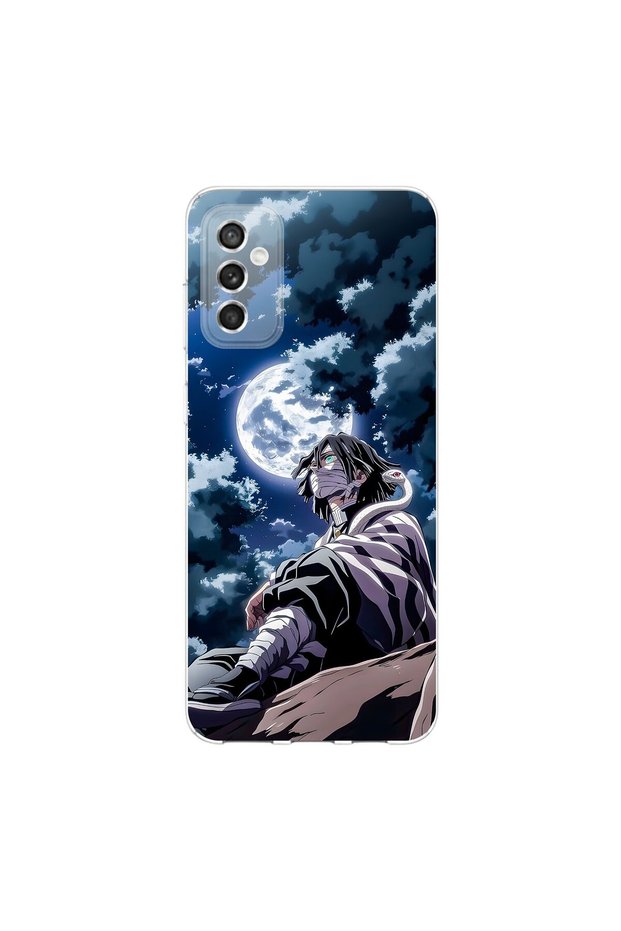 Samsung Galaxy M52 Compatible Anime 4/4 Design Transparent Case