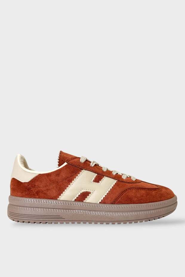 Suede Lace-Up Sneaker Women's Sports Shoes Taba