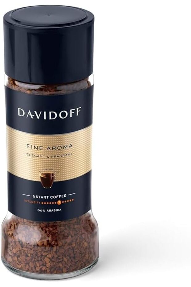 Fine Aroma Instant Coffee Premium Arabica Soluble Jar (90g)