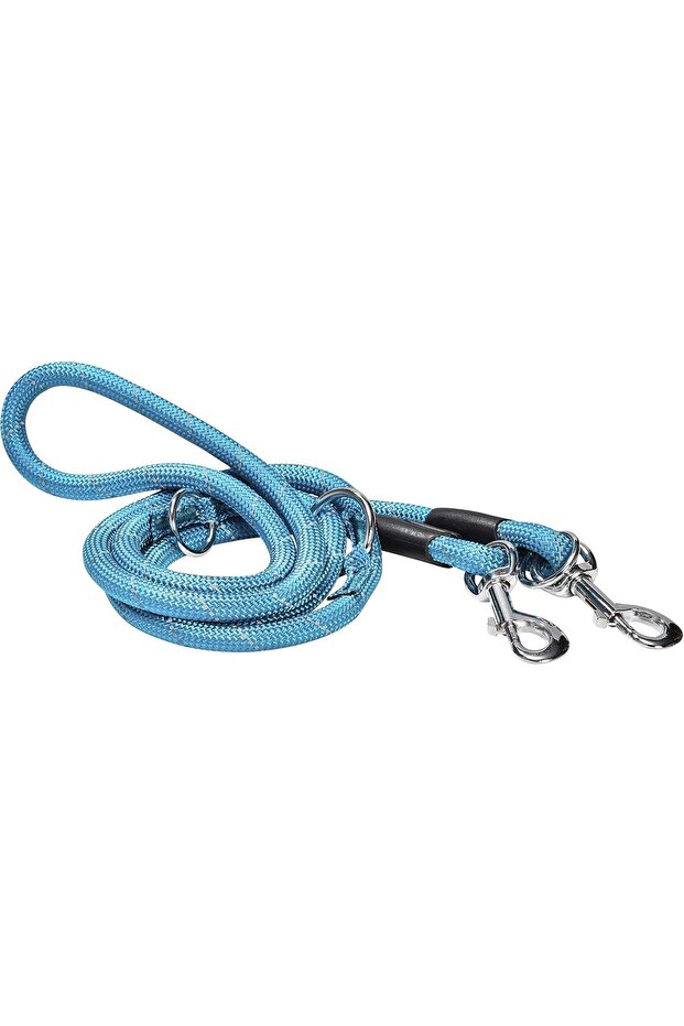 3 Positions Walk Leash Blue