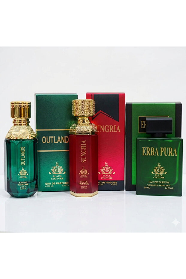 ثلاث حبات. عطر نساى 100 ملي من عطور بلاك كوتير