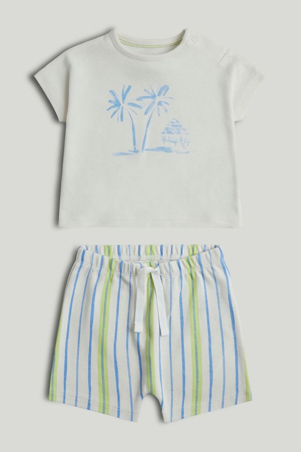 Summer T-Shirt and Shorts Outfit