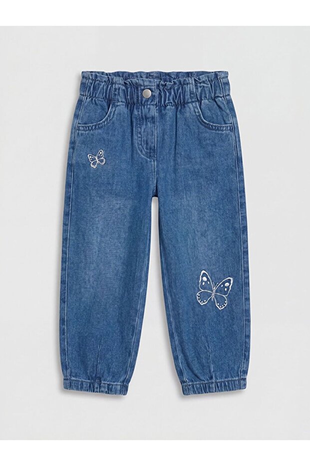 Relax Fit Baby Girl Jean Pants