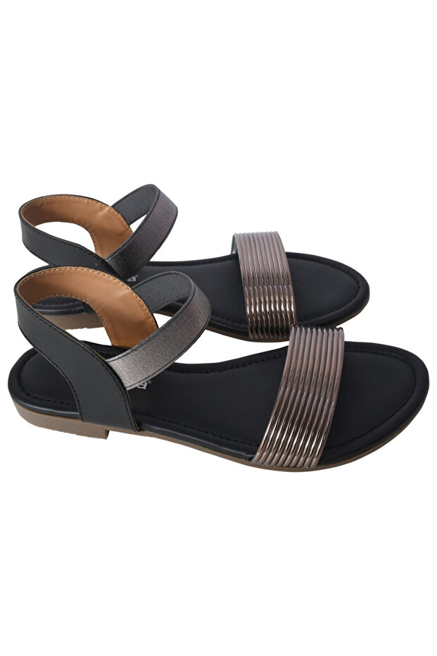 Single Band Ankle Strap Sandals