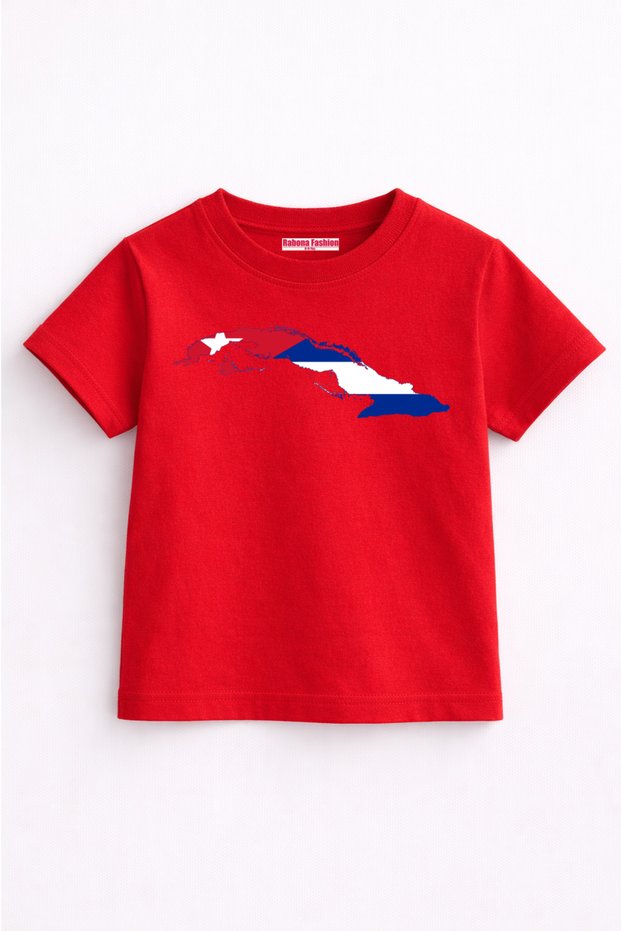 Cuban Spirit Map Kids T-Shirt