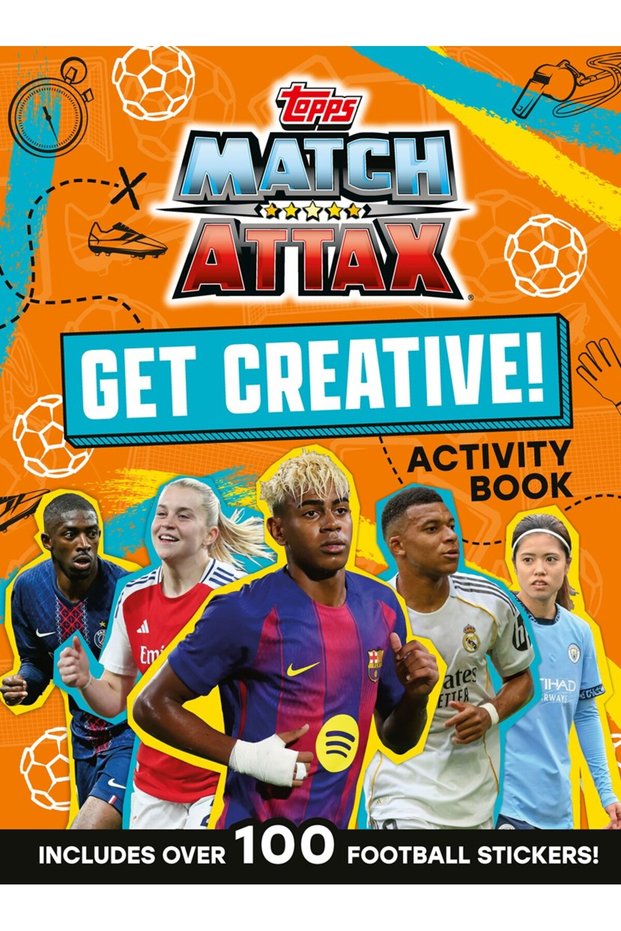 Match Attax Get Creative Sticker Activity Book