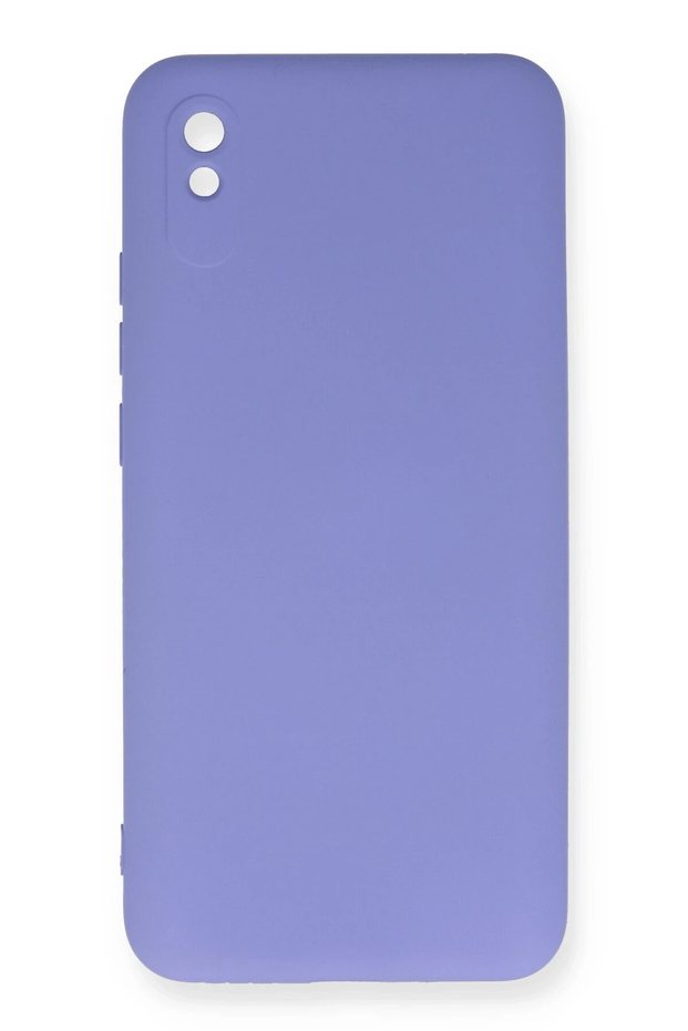 Ilkeshop New Redmi 9A Case Nano Velvet Silicone (195229) - Lilac