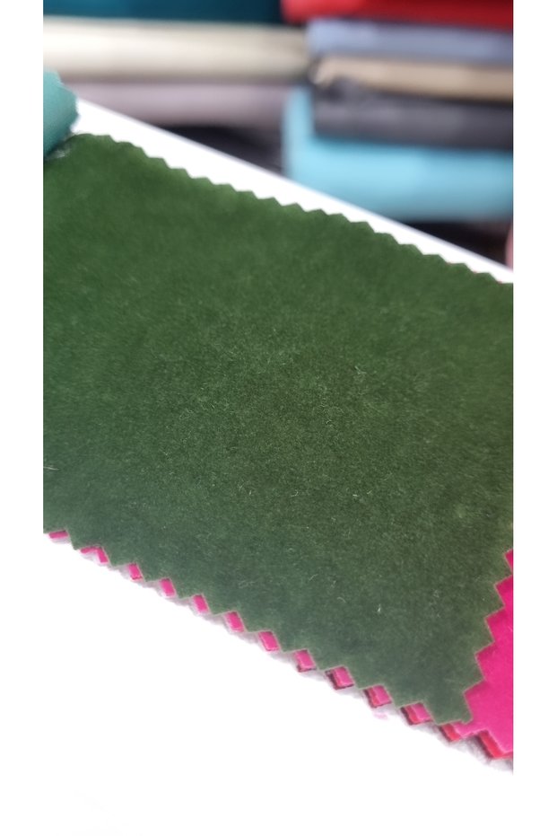 Cotton Velvet (Green 50 X 150)