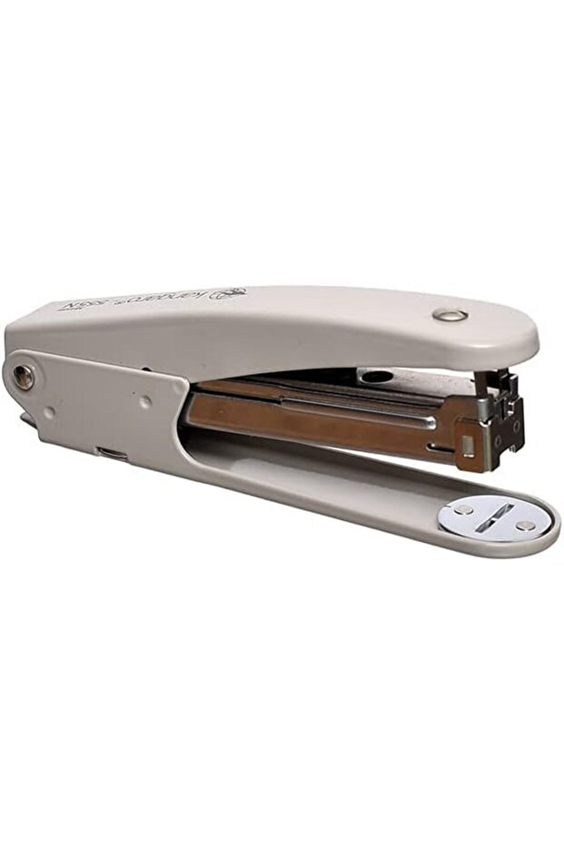 555 N Front Loading Metal Stapler With 20 Sheets Capacity Use (24/6) And (26/6) Staples - Grey