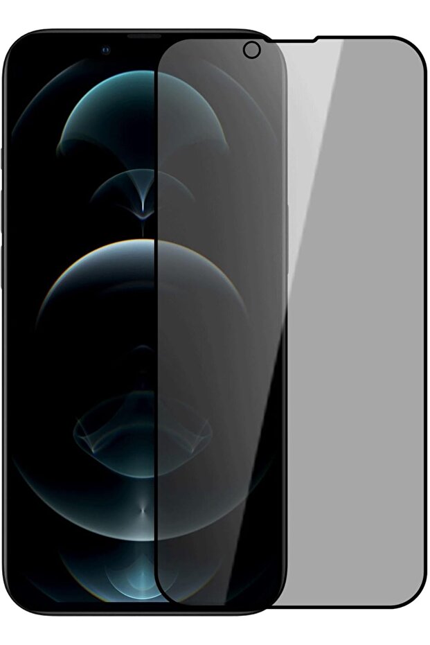 زجاج حماية رائع من Guardian Privacy لهاتف Apple iPhone 13/13 Pro/14 - تغطية كاملة 9H