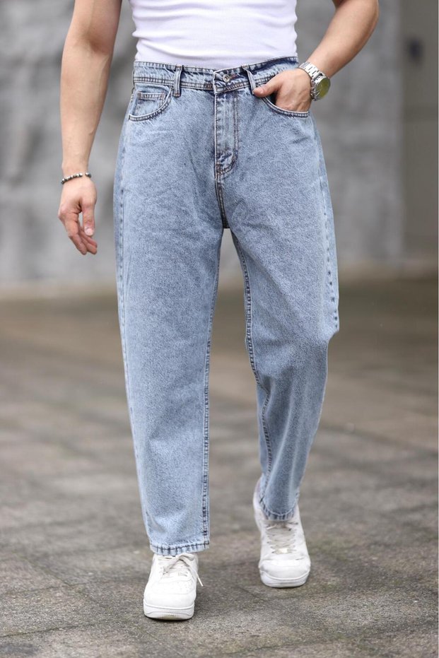 Men's Boyfriend Jean Pants Premium Street Style Relaxed Fit