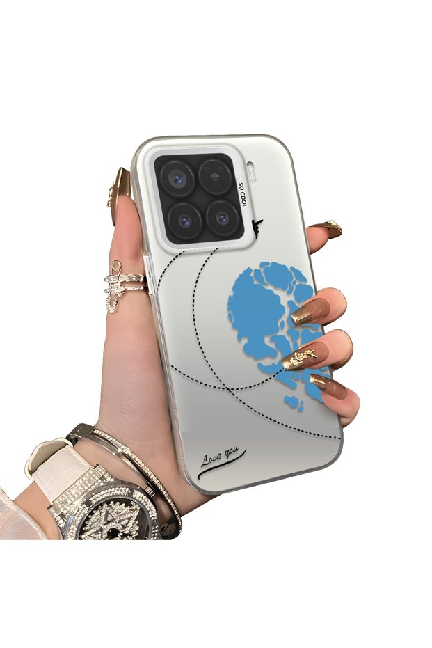 Xiaomi Mi 15 5g Compatible Hard Acrylic Back Silicone Edge Lens Protection Case