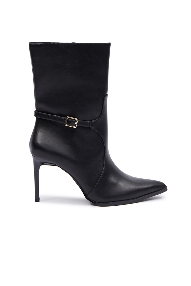 Botine negre cu toc - 6