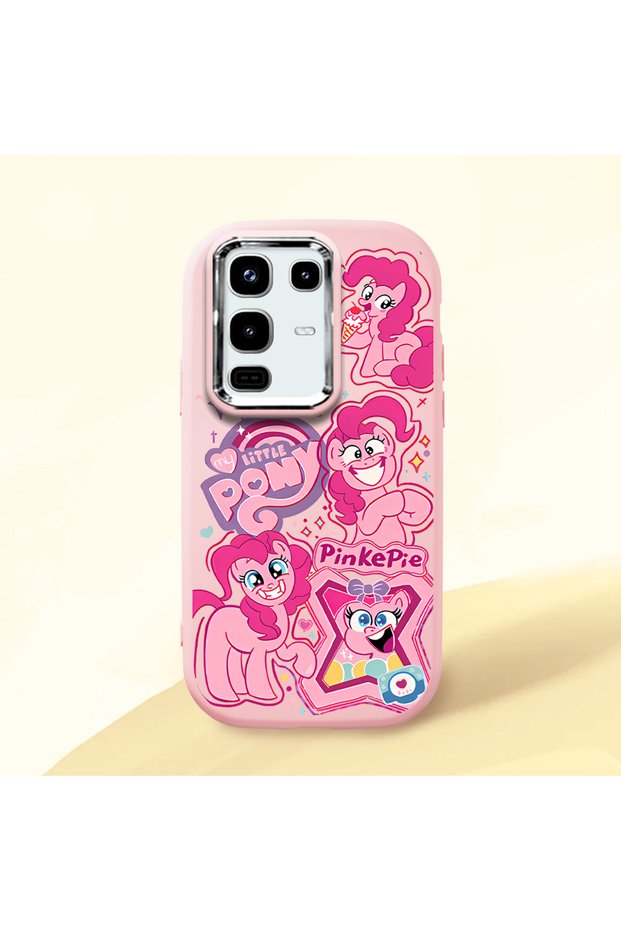 Pink Silicone Case Compatible with Infinix Note 50/Note 50 Pro with Shock-Absorbing Camera Protections