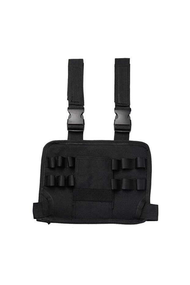 Black 1pcs Tool Bag Belt Multifunctional Waterproof Drill Holster Waist Tool Bag Leg Tool Pouch Tact