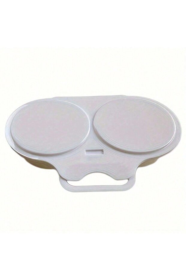 قالب طهي البيض في الميكروويف لـ 2 بيضة، خالٍ من مادة BPA، قالب طهي البيض المزدوج غير اللاصق، جهاز تبخير البيض للفطور