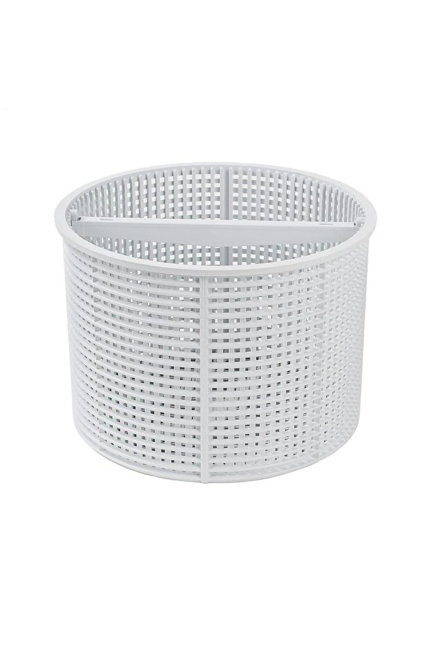 White Swimming Pool Skimmer Basket For Inground Pool Swimming Pool Effective Strainer Cleaner Suppli