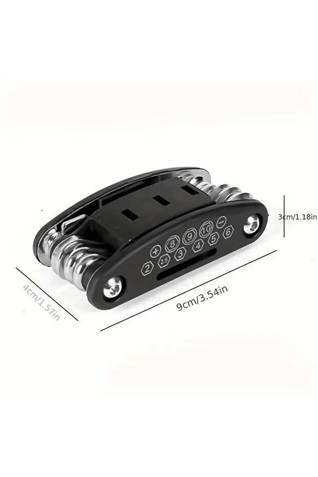 gray 16-in-1 Socket Wrench Set, Non-Slip Rotating Head. Durable Stainless Steel for Home & Car Repai