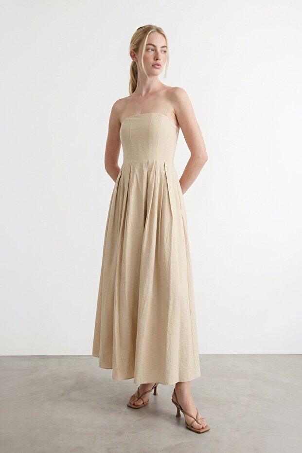 Women's Dress 31967 Stone