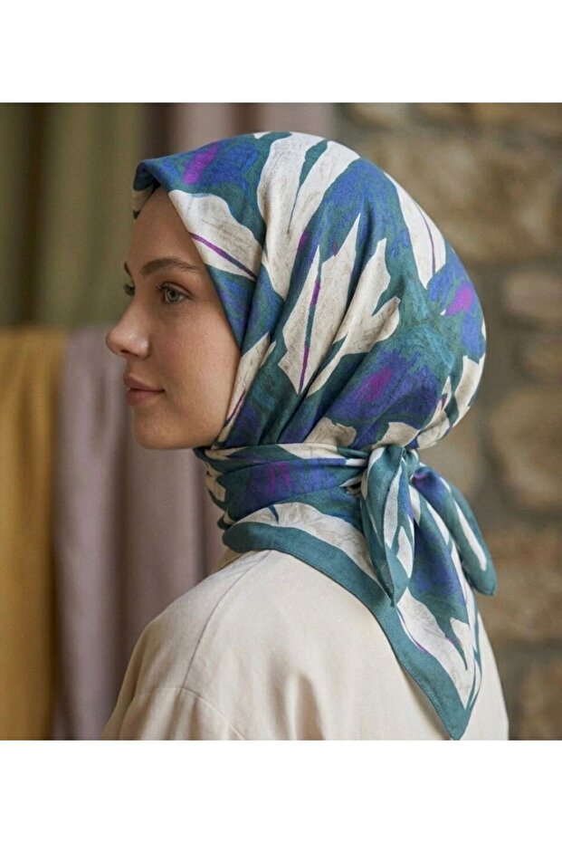 وشاح ميرا بنمط 94×94 سم من الفيسكون والمودال