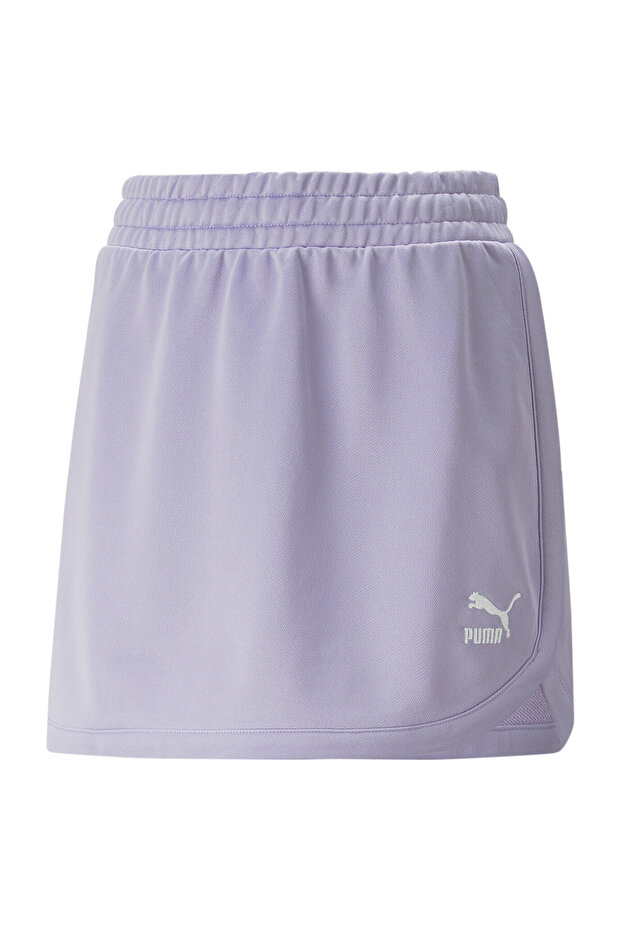 Women Classics A-Line Skirt - Purple