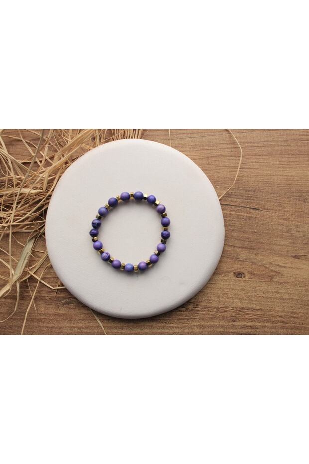 Sodalite & Hematite Natural Stone Bracelet