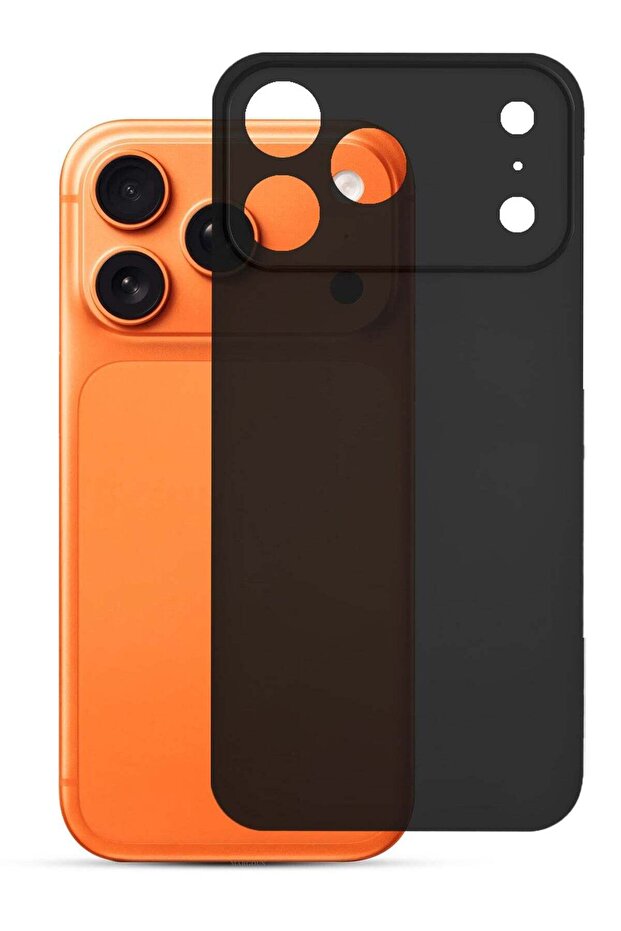 Air Skin Case Cover for Apple iPhone 17 Pro Max - Sturdy Back Cover - Durable Thin Case - Drop Protection Cover - Black-1
