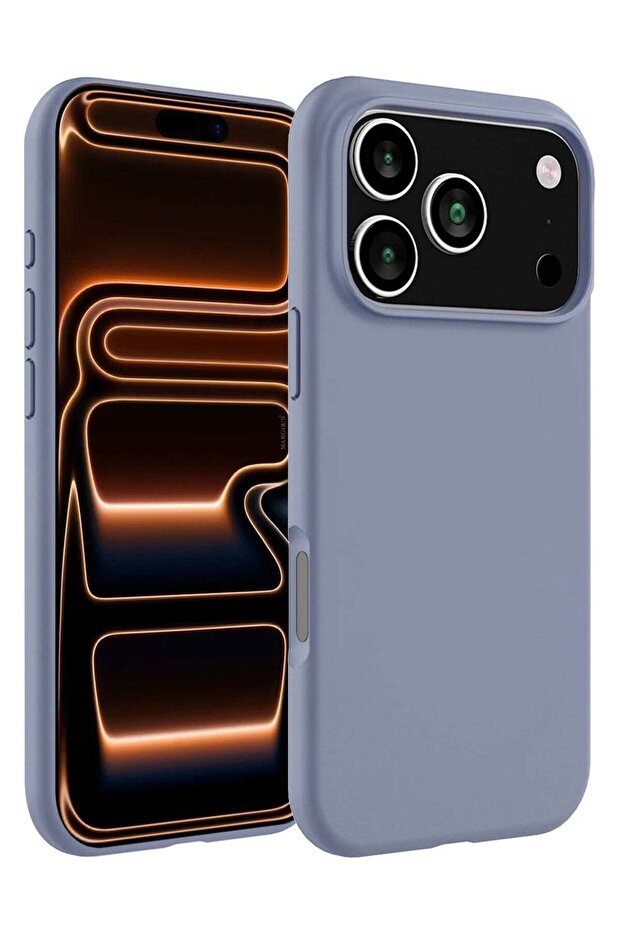 Liquid Silicone Protective Phone Case for iPhone 17 Pro, Soft Anti-Scratch Microfiber Lining